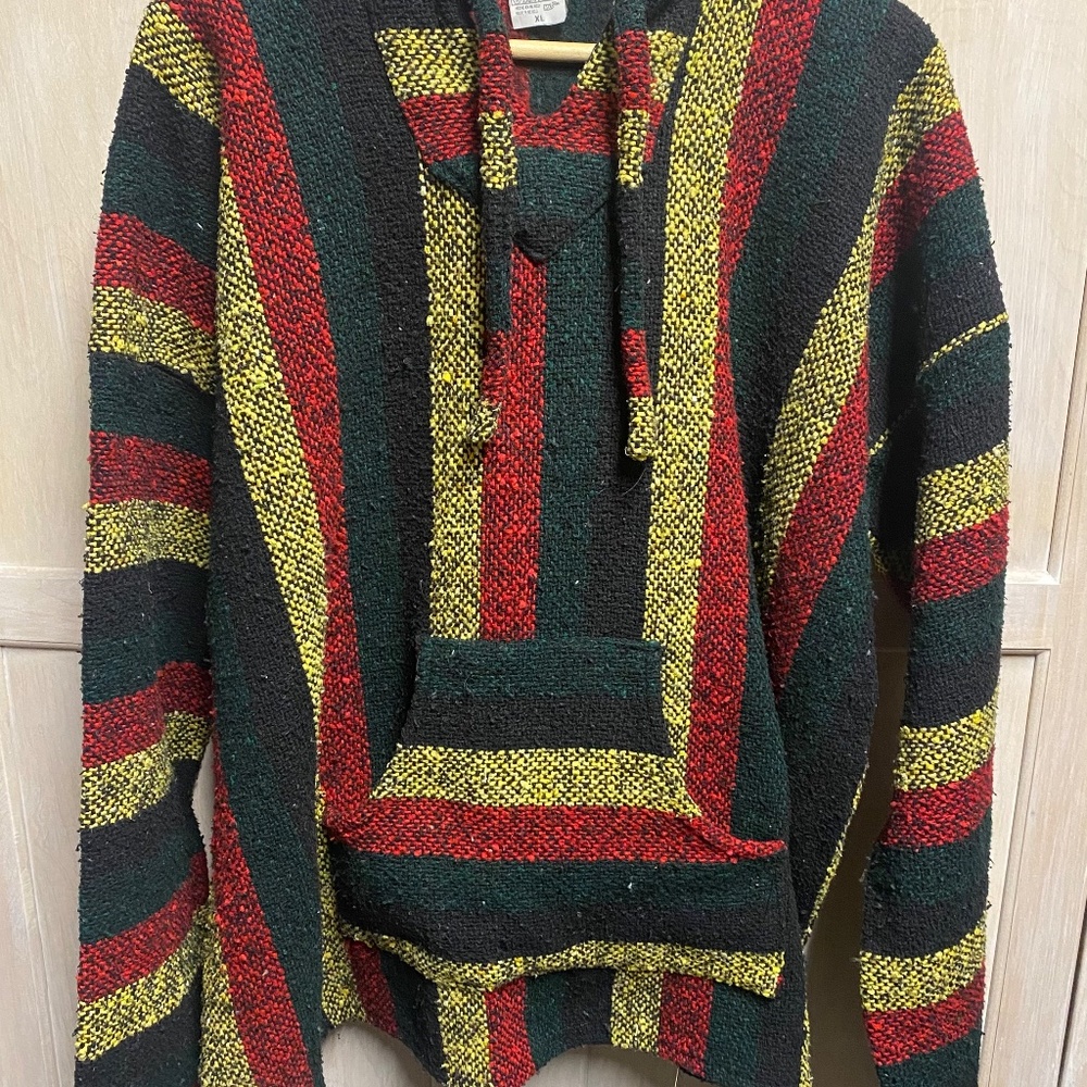 Rasta Baja Hoodie